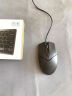 双飞燕（A4TECH）OP-550SU 有线鼠标  轻音笔记本台式电脑办公家用便携鼠标 USB接口 黑色 实拍图