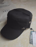 Jeep吉普帽子男士平顶帽鸭舌帽四季时尚户外太阳帽旅游出行防晒遮阳帽 黑色 实拍图