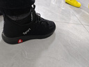 福来红老北京棉鞋男冬季保暖爸爸鞋防滑软底男靴中老年加绒加厚老人棉靴 黑色 43 实拍图