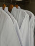 乾朗短袖白大褂夏季医学生化学隔离衣大码诊所美容院防尘工作服定制 实拍图