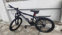 飞鸽（FLYING PIGEON）山地自行车成人男女变速山地车青少年中小学生车越野户外骑行单车 【铝合金】G8002代-三刀轮-黑色 24寸轮组（适合145-170cm） 24速标准版 实拍图
