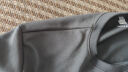 真维斯（Jeanswest）男士卫衣潮牌宽松套头加绒无帽打底衫男大码秋冬季重磅圆领外套男 中灰#山雾X XL 【优质好棉,柔软亲肤】 实拍图