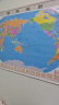 2024年 中国地图挂图+世界地图挂图（1.1米*0.8米 学生地理学习、办公家庭装饰  无拼缝通用挂图 套装共2张） 实拍图