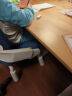 智学库学习桌学生书桌儿童家用写字桌榉木青少年可升降实木书桌椅套装 智简榉木桌120*60cm/碳钢桌腿 实拍图
