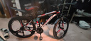 金武端自行车成人山地车公路赛车单车骑行变速超轻越野中学生初中青少年 旗舰版-三刀轮-黑红色 26寸27速 实拍图
