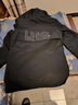 卡度顿特大码8XL-M中长款羽绒服男冬季新款胖子加肥加大码白鸭绒保暖连帽外套青少年痞帅可脱卸帽羽绒衣 2199黑色 4XL建议180-200斤左右 实拍图