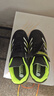 回力童鞋儿童足球鞋2026春季新款男童碎钉软底防滑训练鞋学生运动鞋 黑荧光绿 37 内长约24.5cm 实拍图