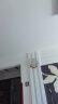 天王星（Telesonic）挂钟客厅万年历钟表3D立体创意双日历温度时钟简约石英钟薄边挂表 玫瑰金30CM日历款 实拍图