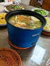 电煮锅学生宿舍小电锅多功能迷你煮面锅小型电热火锅1.8L家用 【宝石蓝】1.8L不粘锅 晒单实拍图