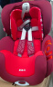 猫头鹰（SAVILE）宝宝汽车儿童安全座椅9个月-12岁 isofix接口 卢娜V505E 红狮 实拍图