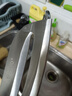 HUYO不锈钢菠萝刀削皮神器凤梨去皮刀挖眼夹子四件套专用工具削甘蔗刀 菠萝甘蔗刀【双刀刃】 实拍图