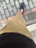 罗蒙休闲短裤男夏季商务男裤棉弹透气五分裤运动裤子男装LM112黑色32 实拍图