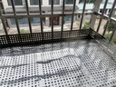 莱多乐防盗窗垫板304不锈钢阳台防护网冲孔板窗台防掉网防猫封窗安全网 0.8加厚不锈钢板 0.35*1米 实拍图