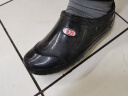 回力雨鞋男女情侣款低帮雨靴时尚户外防水鞋舒适套鞋胶鞋6329 黑色 38 实拍图