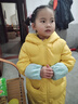 笛莎（DEESHA）笛莎女童羽绒服长款女宝宝三防加厚保暖儿童装 实拍图