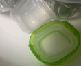 looktosee儿童辅食盒婴儿用品奶粉盒奶粉格冷藏冻盒密封食物储存盒 宝宝辅食格 分装便携式零食盒 60ml x 6 + 托盘 实拍图