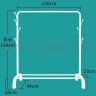 枫尚 晾衣架衣架落地 简易衣架 卧室挂衣架 多功能衣服架  实拍图