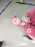 儿童保暖内衣套装秋衣秋裤宝宝衣服高腰护肚裤婴儿加厚彩棉衣 1-3岁新款 粉色（肩扣款） 100cm（建议体重12-14.5公斤） 实拍图