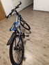 金武端自行车成人山地车公路赛车单车骑行变速超轻越野中学生初中青少年 旗舰版-辐条轮-黑蓝色 27.5寸30速 实拍图