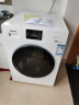 松下（Panasonic）全自动滚筒洗衣机10公斤洗烘一体机 无水空气洗 99.99%除菌 智能柔烘 桶洗净 BLDC变频电机  纯白 XQG100-JD105 实拍图