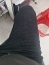 真维斯（Jeanswest）牛仔裤男修身直筒春夏季新款潮流柔软棉弹舒适休闲男士长裤子男装 9024黑灰 40 码(3尺) 实拍图