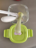 babycare婴儿辅食盒玻璃宝宝辅食保鲜工具便携防漏可蒸煮冷冻储存-青180ml 实拍图