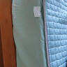一默小冰块乳胶凉席三件套可折叠软席子床笠款夏季床上用品凉席冰丝席 冰川蓝 1.8M*2M绑带三件套 实拍图