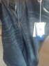 班尼路（Baleno）时尚潮流直筒裤抓纹水洗修身舒适牛仔长裤男 001D 38  晒单实拍图
