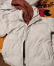 NASA LIKE官方潮牌棉服冬季加厚连帽外套保暖男士棉衣羽绒棉服情侣大码棉袄 黑色 3XL（建议160-180斤） 实拍图