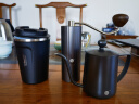 HeroZ3手摇磨豆机咖啡豆手动研磨机不锈钢磨芯磨豆器手磨咖啡机 Z3pro-枪灰色 实拍图