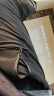 胖印超大号冰丝速干裤男夏季胖子宽松薄款透气加肥加大弹力运动休闲裤 缩口黑色 6XL适合210-230斤 晒单实拍图