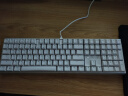 CHERRY樱桃 MX3.0S机械键盘 游戏键盘 电竞键盘 办公电脑键盘 有线全尺寸 铝合金外壳 无钢结构 白色茶轴 实拍图
