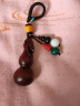 YORA高档紫檀木葫芦汽车钥匙扣男女钥匙挂件钥匙链个性创意挂饰品挂绳 实拍图