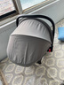 酷贝乐（coballe）婴儿提篮式儿童安全座椅新生儿汽车用睡篮便携车载手提宝宝摇篮 星空灰「一篮多用+i-Size认证」 实拍图