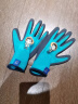 寿禾 儿童园艺手套劳保花园户外耐磨防护手套 园艺儿童防护手套蓝色 实拍图
