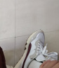 彪马（PUMA）【复古跑鞋】防滑慢跑鞋男女低帮休闲鞋RIDER FV391925 白-紫罗兰色-02 40.5 实拍图