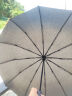 梅花（SUSINO）全自动雨伞三折折叠伞8骨抗风加固超轻便携男女士通用  实拍图