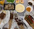 粮溪谷巷正宗山东淄博烧烤小饼淄博小饼烧烤卷饼烤肉薄饼白皮饼 淄博烧烤小饼5包（30张） 实拍图
