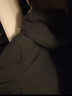 雪中飞秋冬新款时尚休闲舒适廓形男士“H”版型印花立领连帽羽绒服男 钢铁灰 175/92A 实拍图