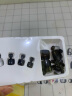 美杜 穿戴甲脚指甲美甲贴夏天满钻光疗脚指甲手工贴钻美甲片甲片 经典黑色 24片 实拍图
