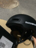 洛克兄弟（ROCKBROS）骑行头盔城市休闲男女通风透气自行车头盔骑行配件 新款通勤头盔-黑色 实拍图
