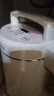 九阳（Joyoung）豆浆机破壁免滤1.6L升大容量家用全自动多功能双预约米糊机  栗白色 实拍图