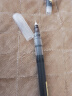 白雪（snowhite） T16直液式走珠笔0.5中性笔针管型学生学习用考试笔作业黑笔彩色水笔手账笔 8黑2蓝2红 实拍图