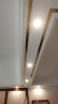 FSL佛山照明LED筒灯铝材三色过道嵌入式孔灯5W白玉银边开孔75-85mm 实拍图