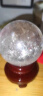 惜蕊天然白水晶球摆件原石打磨办公乔迁开业礼品摆设支持鉴定 直径5厘米 晒单实拍图