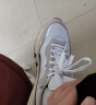彪马（PUMA）【复古跑鞋】防滑慢跑鞋男女低帮休闲鞋RIDER FV391925 白-紫罗兰色-02 40.5 实拍图