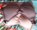 嫚熙哺乳内衣聚拢产后喂奶孕妇专用文胸罩夏季薄款怀孕期女蜜桃粉M码 实拍图