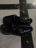 卡帝乐鳄鱼（CARTELO）英伦牛皮商务正装休闲男士低帮系带皮鞋男511  黑色 42 实拍图