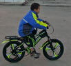 永久（FOREVER） 儿童自行车6-10岁自行车儿童单车儿童自行车小孩自行车儿童山地 顶配黄|6速+一体轮+后货架+礼包 18寸【适用身高120-150cm】 实拍图