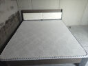 澹雅 床 实木床双人床软包床现代简约欧式轻奢储物主卧大床 床+10cm椰棕床垫 1.8m*2.0m 晒单实拍图